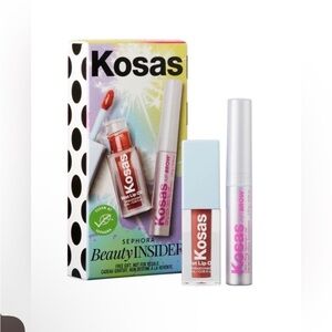 Kosas Wet Lip Oil and Air brow NIB
